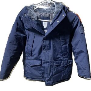 GAP Kids Dark Blue Puffer Jacket